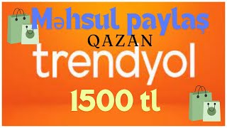 Trendyol Məhsul link paylaş qazan [upl. by Manda]