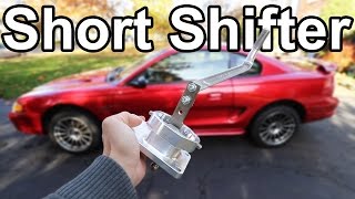 How to Install a Short Throw Shifter [upl. by Dnaletak]