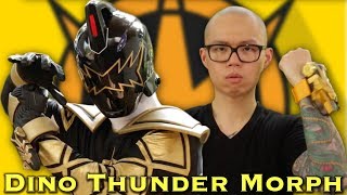 Dino Thunder Black Ranger Power Rangers Morph [upl. by Matthieu]