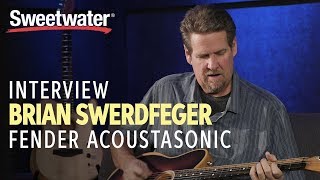 Fender Acoustasonic Interview with Brian Swerdfeger [upl. by Doxia]