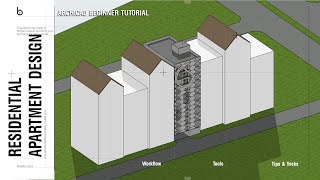 How To Design Residential Apartment Buildings in ArchiCAD  Start To Finish [upl. by Jerroll]