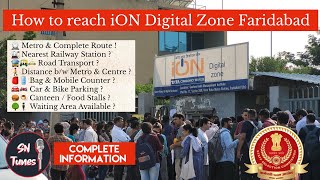 How to reach ION DIGITAL ZONE FARIDABAD SECTOR 20 B BATA CHOWK METRO STATION ADANI GAS LTD 121001 [upl. by Atwood]