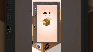 Isometric box illustration part 2 in adobeillustrator art illustration drawing digitalart [upl. by Dimitri]