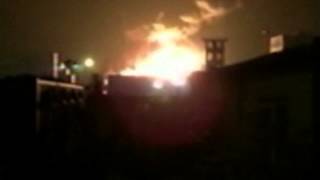 China Amateur footage shows massive explosion in Tianjin [upl. by Fergus]