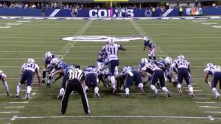 Jamie Collins Pulls a quotChancellorquot Leaps Over the Line to Block Kick  Patriots vs Colts  NFL [upl. by Stoneman]