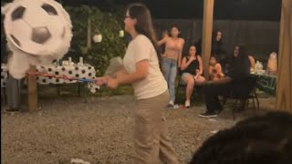 Birthday party goes awry when piñata stick accidentally hits unsuspecting guest  WooGlobe [upl. by Elak454]