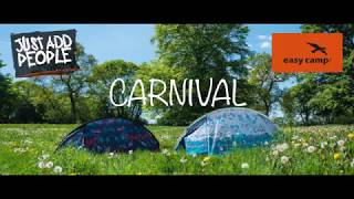 Easy Camp Carnival 2018 with Festival Tents  Just Add People [upl. by Ieluuk]