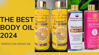 BEST BODY OIL FOR HYPERPIGMENTATIONresult in 14daysviralvideotrendingskincare shorts arganoil [upl. by Ylrevaw699]