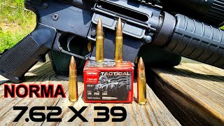 Norma 762x39 Review amp Shoot Ammo Test Accuracy 100300 Yards [upl. by Elrae]