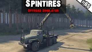 SPINTIRES Hardcore 65  Die neue Taktik ★ Lets Play Spintires [upl. by Mylan137]