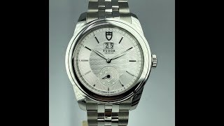 Unworn Tudor 57000 Glamour Double Date Steel With Card big size 42mm [upl. by Burta]