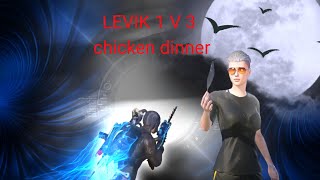 1 v 3 chicken dinner [upl. by Hasina]