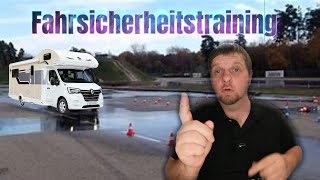 ADAC Fahrsicherheitstraining Wohnmobil dieses sollte Pflicht werden [upl. by Enailil139]