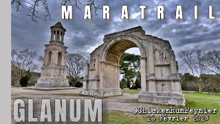 Trail de Glanum 2023 🏛️ 42km➡️2000m↗️↘️  trail peinture et archéologie [upl. by Johnsson]