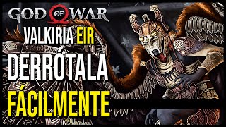 VALQUIRIA EIR  Cómo llegar y derrotarla fácilmente en menos de 3 minutos  God of War 4 [upl. by Ahseinek951]