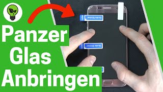 Handy Panzerglas Anbringen ✅ TOP ANLEITUNG Wie Schutzfolie auf Iphone Samsung amp Huawei Aufkleben [upl. by Hillery]