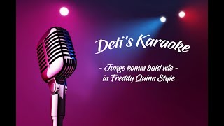 Junge komm bald wieder  Freddy Quinn  Karaoke [upl. by Ilahsiav]