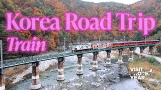 KOREA ROAD TRIP TRAIN Road to Romance ROADTOROMANCE Vtrain Gtrain [upl. by Haramat]