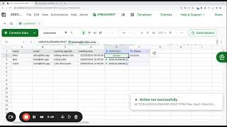 Automatically Create Google Calendar Events from Google Sheets [upl. by Kimmi712]