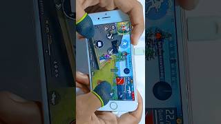 Iphone 6s live handcam Free Fire Gameplay ⚙️Settings Free Fire max HUDDPI MACRO 1 gb👑 [upl. by Akibma5]