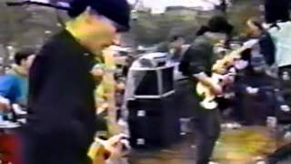 FUGAZI Live in front of THE WHITE HOUSE January 12 1991 Gulf War 1 Protest [upl. by Annasor]