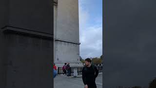 Beautiful Paris City Arc de Triompheparis pariscityparisiantours [upl. by Zuleika886]