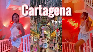 Cartagena Vlog Solo Trip Nighttime Face Routine Ep 1 Hostel Stay cartagena travelvlog [upl. by Ayak]