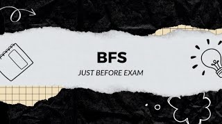 BFS and DFS in data structure How to solve BFS in exam easily [upl. by Airolg]