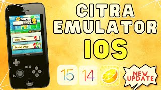 Citra Emulator for iOS  How to Get Citra 3DS Emulator on iOS iPhone [upl. by Pavior]