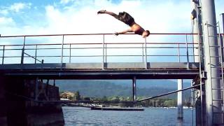 Extreme Cliffdiving amp Splashdiving  hoch hinaus [upl. by Aliemaj]