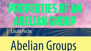 Properties and result of an abelian group [upl. by Kammerer633]