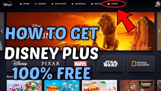 How To Get Disney Plus 100 FOR FREE 2024 [upl. by Theresa]