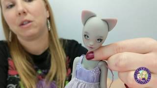 Atelier Momoni Kitty M Ball Jointed Doll Review [upl. by Gasperoni538]