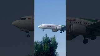 Royal Air Maroc B737 Max aviation spotter boeing b737max royalairmaroc Casablanca morocco ￼ [upl. by Oner]