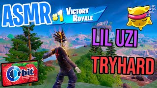 ASMR Gaming 😴 Fortnite Bonejamin Tryhard Relaxing Gum Chewing 🎮🎧 Controller Sounds  Whispering💤 [upl. by Merilee330]