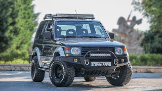 1995 Mitsubishi Pajero Offroad Modified  Ultimate POV Test Drive Experience [upl. by Yelnik982]