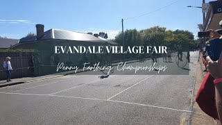 Treasures and Traditions Evandale Village Fair amp National Penny Farthing Championships [upl. by Onaivatco710]