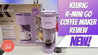 NEW Keurig KMini Go Single Serve Coffee Maker REVIEW at Target Makes a Great KCup Coffee [upl. by Nilyaj]