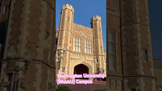 Washington University WashU Campus st Louis Missouri 2024 ￼ [upl. by Heuser]