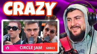 Damir Reacts  🇯🇵 GBB23 CIRCLE JAM with Helium Taras Stanin Alexinho and MORE 🔥 [upl. by Eignat428]