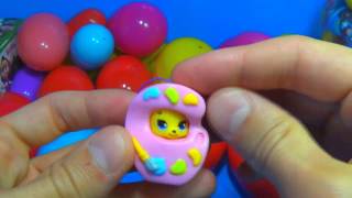 oua kinder 30 Surprise Eggs Disney CARS MARVEL Spider Man SpongeBob HELLO KITTY PARTY ANIMALS Lit [upl. by Inan]