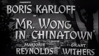 Mr Wong in Chinatown 1939 Crime Mystery [upl. by Fara]