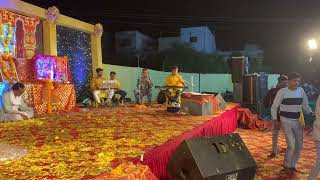 Satish Batham Live BhajanNEW TAJ RADIO [upl. by Orihakat]