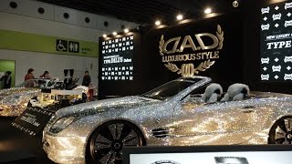 4KDAD GARSON booth  Osaka Auto Messe 2015 大阪オートメッセ2015・ [upl. by Auqenat91]