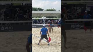 ALAS PILIPINAS Defeats Team Japan in Beach Volleyball  Asian Senior Beach Volleyball Championships [upl. by Soinski]