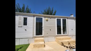 Trigano Evolution 29 Mobile Home For Sale On Camping Almafra Campsite in Benidorm  £75000 [upl. by Waterer]