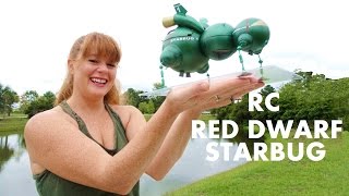 Red Dwarf Flying RC StarBug [upl. by Bellaude315]