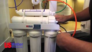 Reverse Osmosis Installation quotHow Toquot  US Water Systems [upl. by Albert]