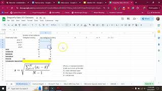 Calculating Standard Deviation [upl. by Alrrats]