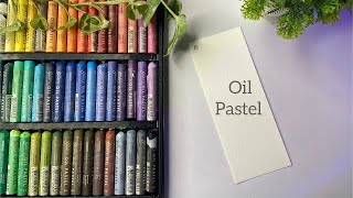 Easy Oil Pastels Painting for beginners  part 4 [upl. by Pelaga]